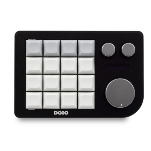 KB16 Компактная макропанель с 3 энкодерами, OLED-дисплеем и RGB