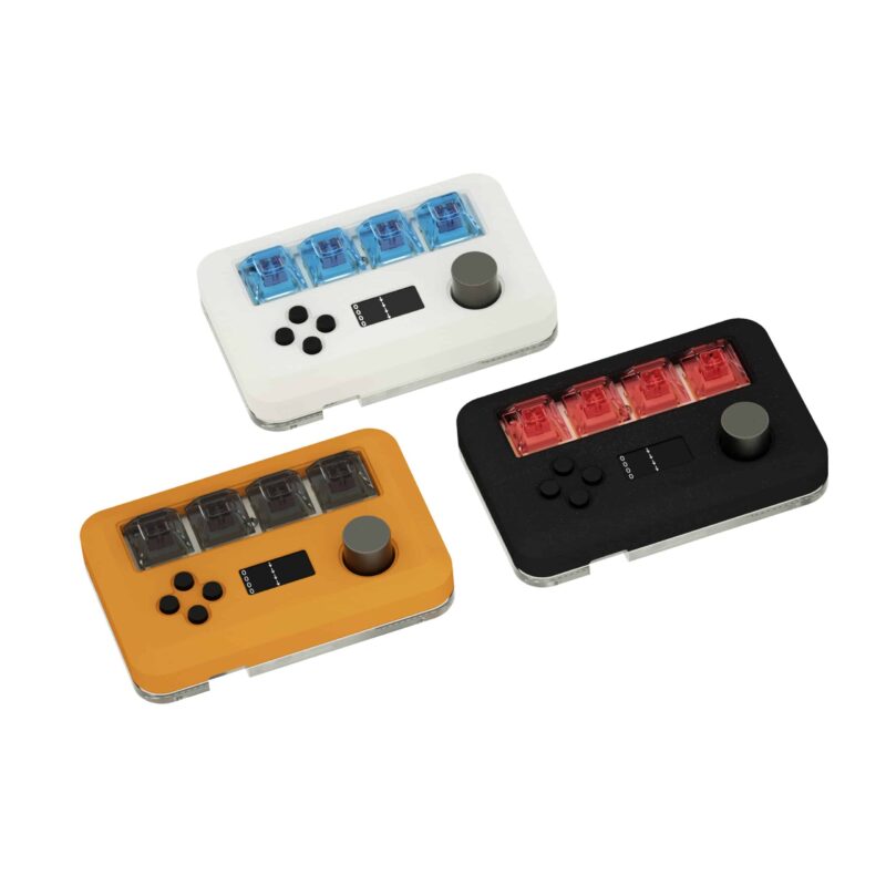 KIBU O3C OSU клавиатура с магнитной осью — прозрачные кейкапы, RGB, Type-C